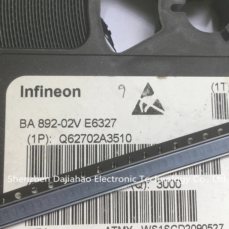 50 шт./лот BA892-02V E6327 шт. BA892 новый импортный диодный контактный переключатель 35 в