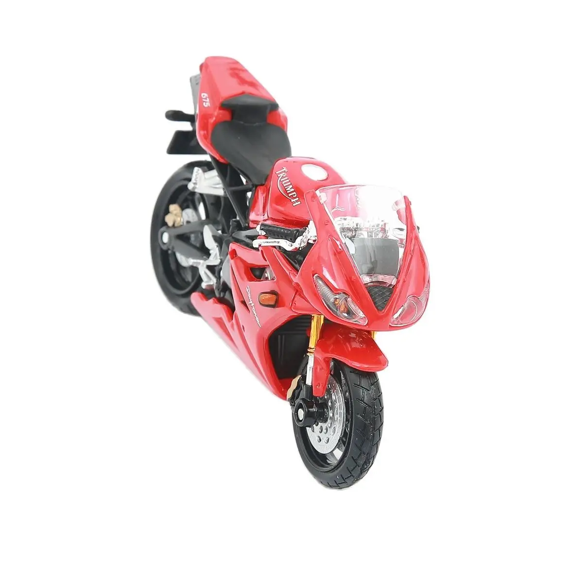Мотоциклетная модель Maisto 1:18 TRIUMPH Daytona 675 Motogp сувенирная игрушка коллекционная