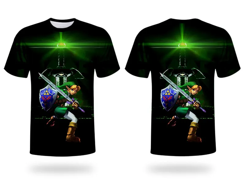 WHOSONG nintendo Топ Игры 3D Zelda забавная футболка интересные детская одежда мужская куртка спортивная одежда