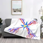 Покрывало с 4 флагами ассириана, настенное покрывало, Пляжное Клетчатое одеяло, хлопковое домашнее роскошное текстильное покрывало