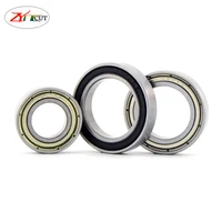 10pcsset 6800 6801 6802 6803 6804 6805 6806 double sided iron sheet seal small diameter thin wall deep groove ball bearing