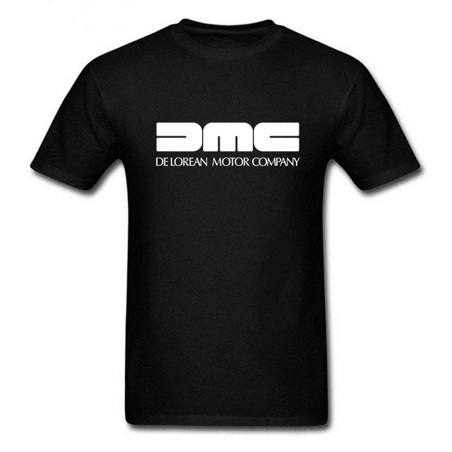 Молодежная мужская футболка DMC DeLorean с коротким рукавом Назад в будущее из фильма