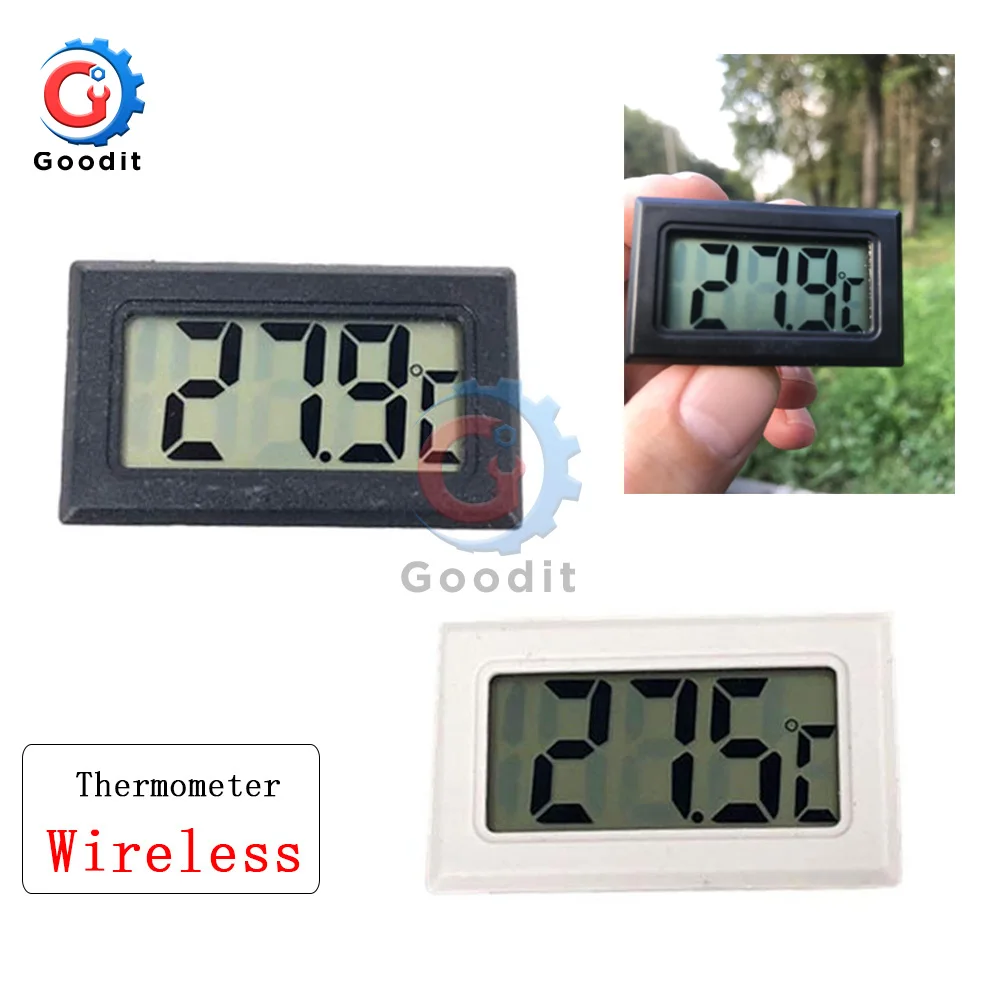Mini Digital LCD Indoor Convenient Temperature Sensor Humidity Meter Thermometer Hygrometer Gauge indoor outdoor LCD Digital