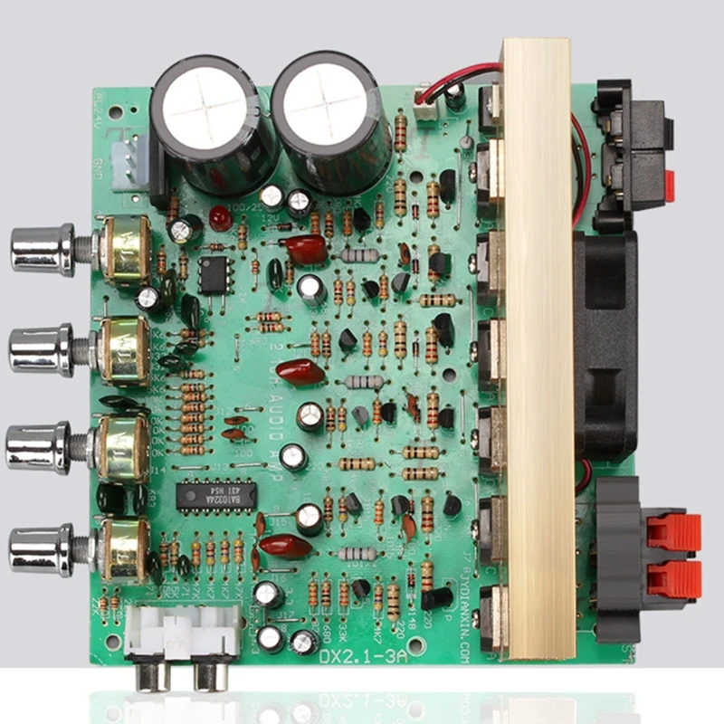 Стерео двухканальный цифровой усилитель мощности готовая плата для динамика