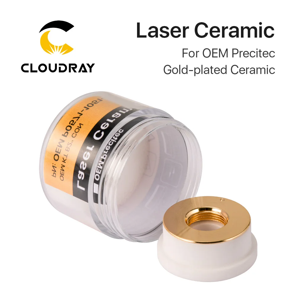 Cloudray лазерной Позолоченные Керамика KT B2 CON P0571 1051 00001 для OEM Precitec Лазерная режущая