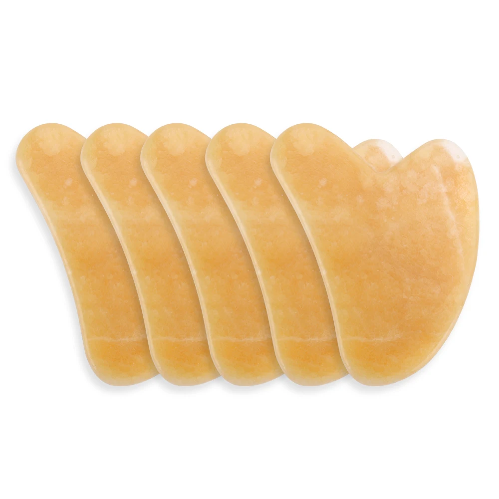 

New Natural Stone Massage Jade Massager Facial Neck Therapy Scraper Health Care Massager for Face Neck Body Gua sha Board Tools