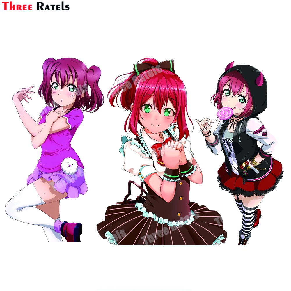 

Виниловые наклейки и Переводные картинки Three Ratels D135 LoveLive Ruby Kurosawa для ноутбука, гитары, чемодана