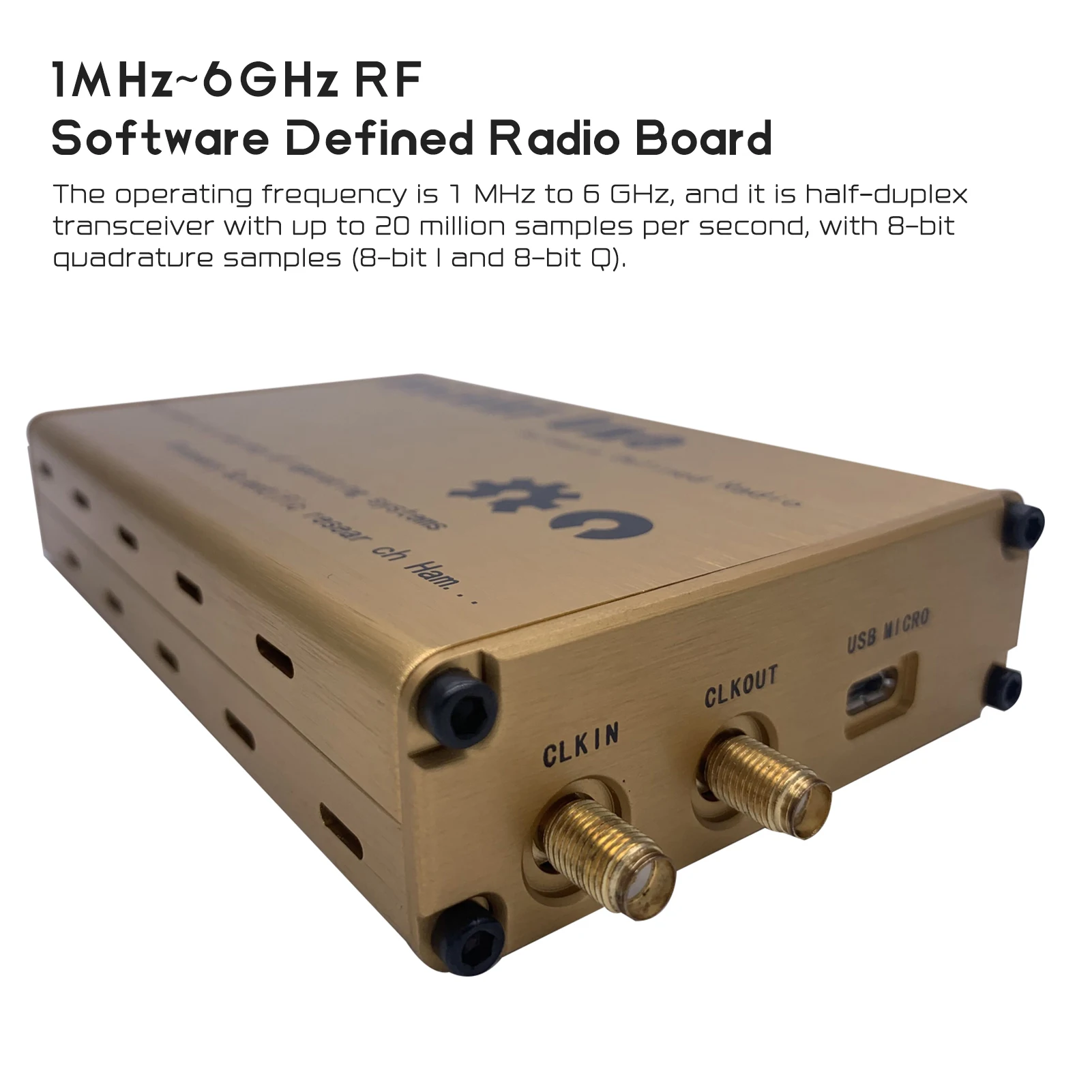 Kaufen HackRF Eine SDR Plantform Software Definiert Radio Entwicklung Bord 1MHz ~ 6GHz RF System Open-Source-Hardware Plattform