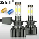 Zdatt H7 Led Canbus 20000LM высокое Мощность H1 led лампы для авто HB3 HB4 H8 H11 H4 светодиодные лампы головной светильник 9004 9007 9008 12V 24V туман светильник 3000K 6000K 8000K комплект из 2 предметов