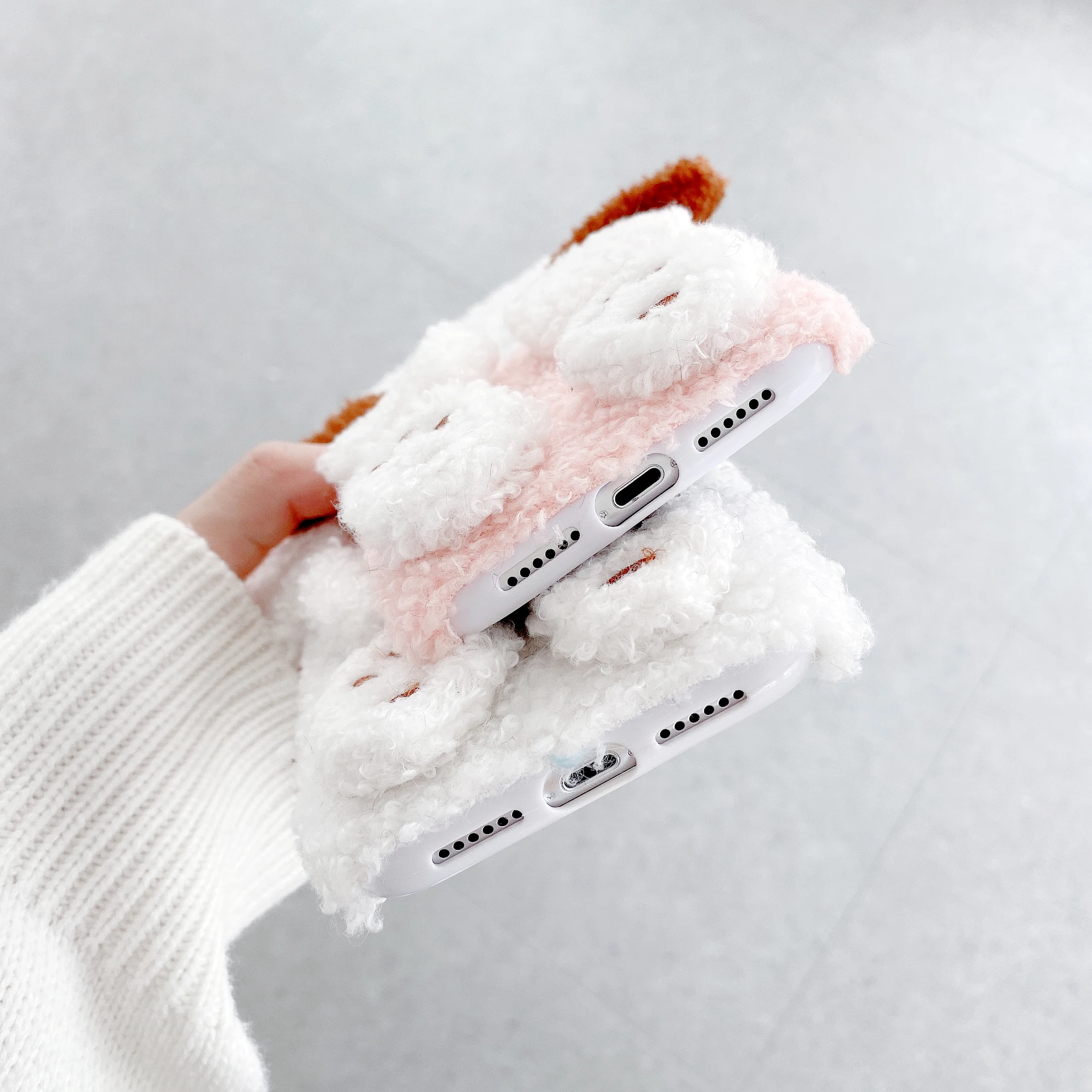 

Smiling cute dog phone case for iPhone7 plus 8 X XS XR max 11 por max 12 mini