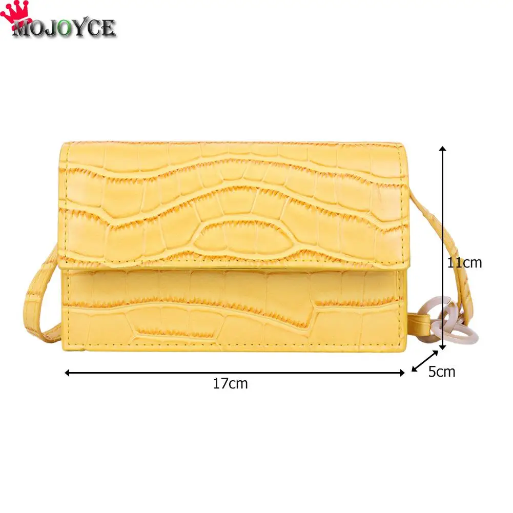 

Popular Simple Female Daily Bag Casual PU Leather Sling Handbag Purse Women Elegant Chain Shoulder Crossbody Bag