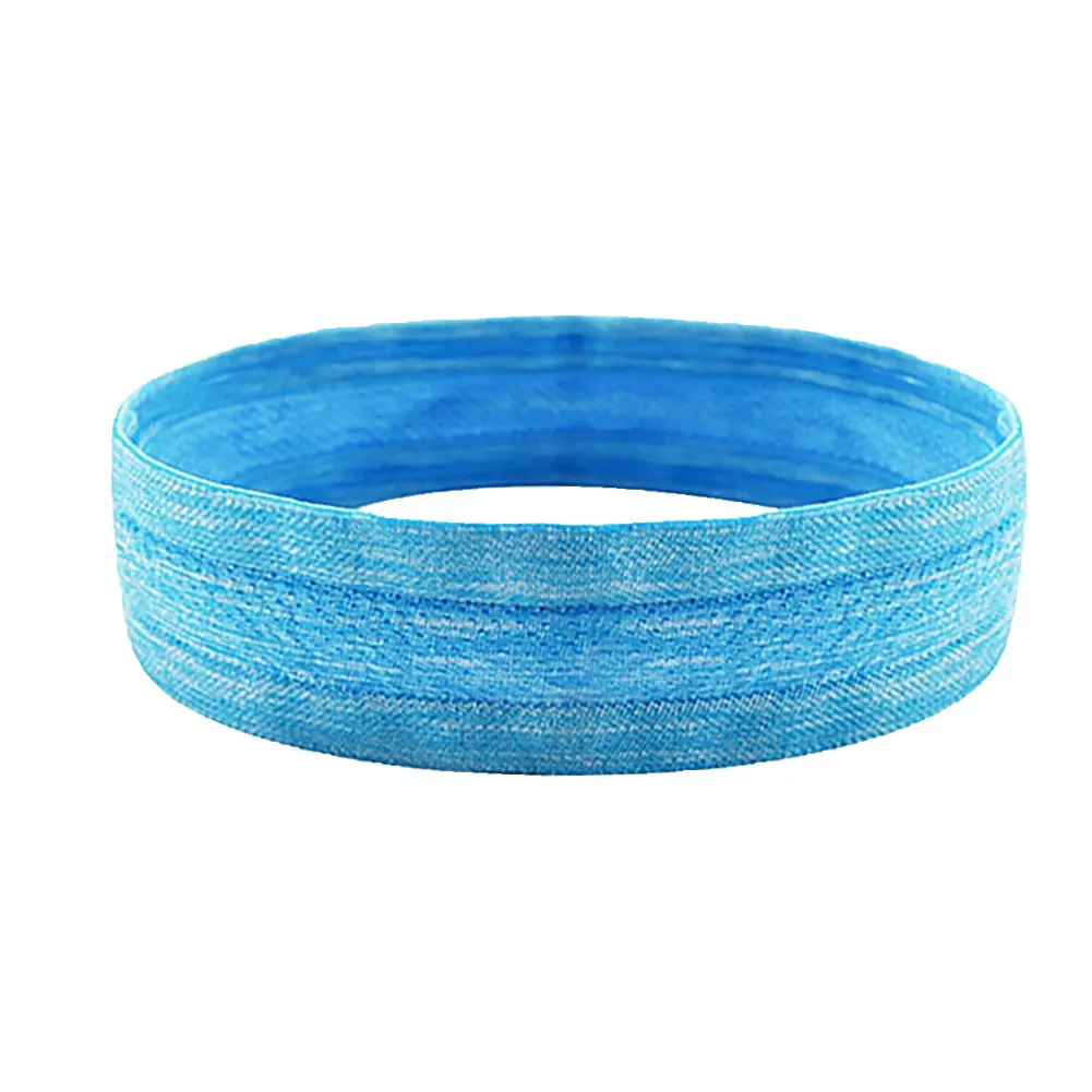 Эластичная Женская повязка на голову для бега Фитнеса Йоги с защитой от пота |