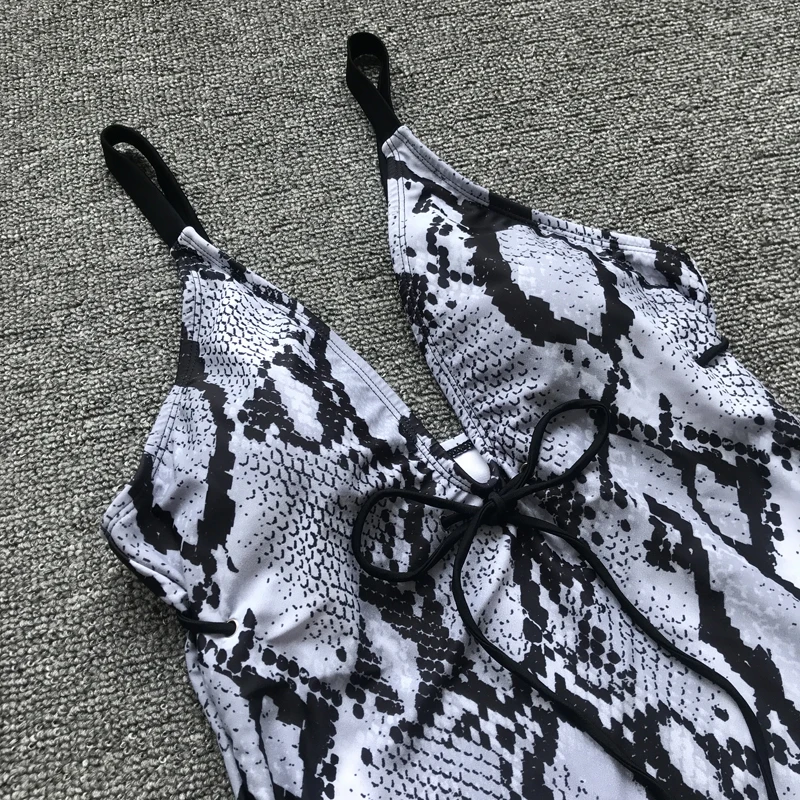 Сексуальный купальник большого размера Женский цельный 2019 монокини с пуш-апом