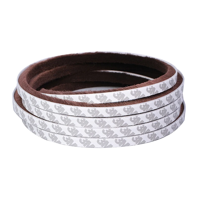 Самоклеящаяся лента-щетка 5 метров для дверей уплотнительная лента окон домашних