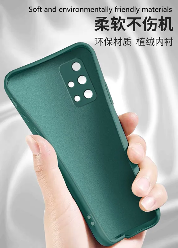 Phone Case For Huawei Honor 20 30 view 10 Liquid Silicone Soft Shockproof Back Cover 8 9 Lite 8x 8c 8a 10i |