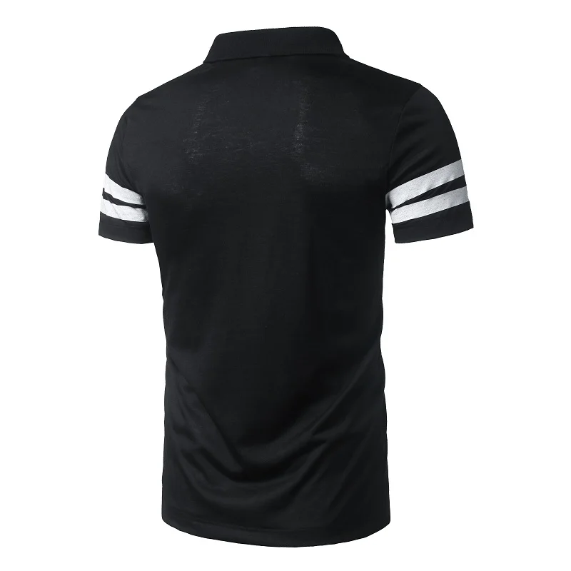 2019 брендовая одежда мужская футболка деловая Повседневная однотонная с коротким