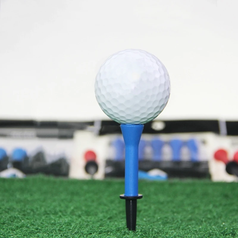 

T4MF Plastic Golf Tees Consistent Color Durable Rubber Cushion Top Golf Golf Accessories Golf Tees Outdoor Tools