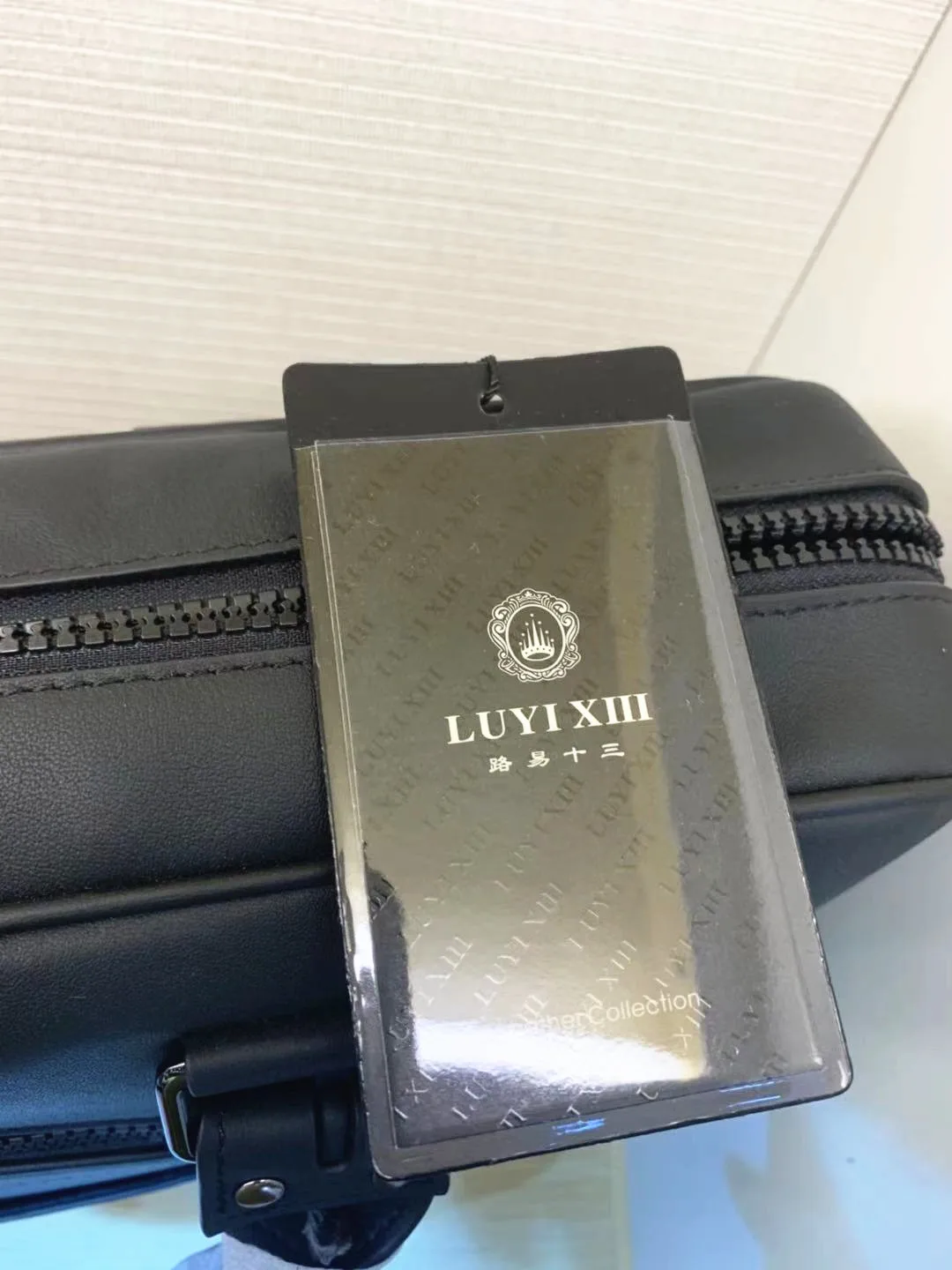 

Luxury Brand Men's Cowhide Briefcase High-quality Fashion New Cross-body Bag Leather Large Capacity Office Bag LUYI XIII