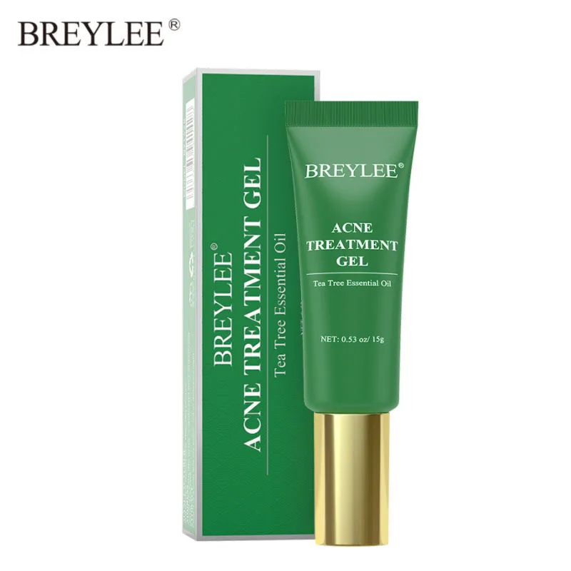 

BREYLEE Acne Treatment Gel Salicylic Acid Remove Pimple Acne Blackhead Face Shrink Pores Anti Inflammation Redness Skin Care