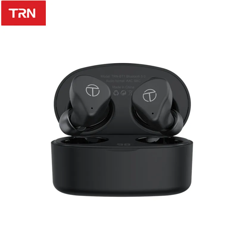TRN BT1 1BA 1DD TWS 5 0 Bluetooth наушники беспроводные в ухо HIFI T300 VX V90s Z1 S2 E12 BT20S PRO - купить по