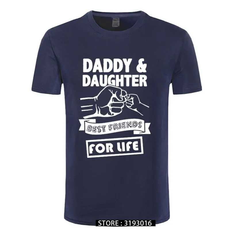 Мужская популярная футболка для папы и дочери с лучшими друзьями жизни