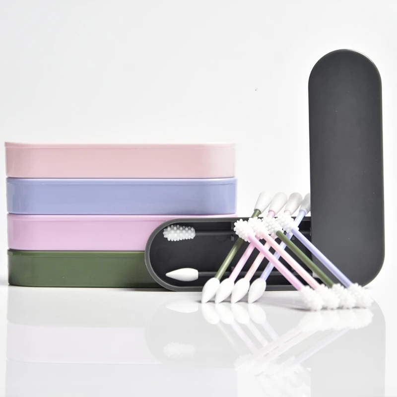 2 шт. многоразовые ватные палочки для чистки ушей|Ватные палочки| |