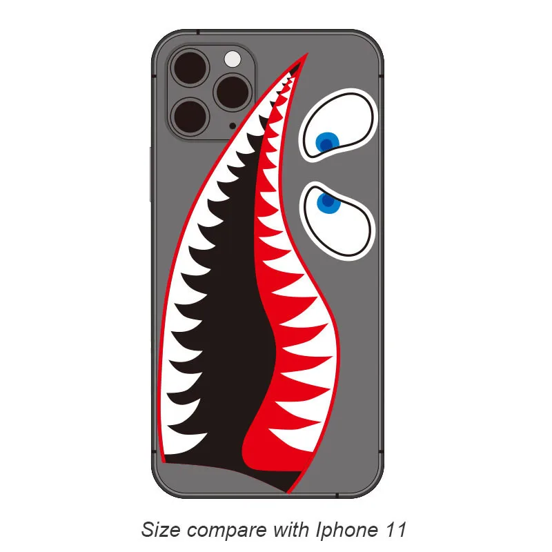 Забавный наклейка Чемодан вырезать наклейки игрушки 2 8*5 7 дюймов Акула стикеры со