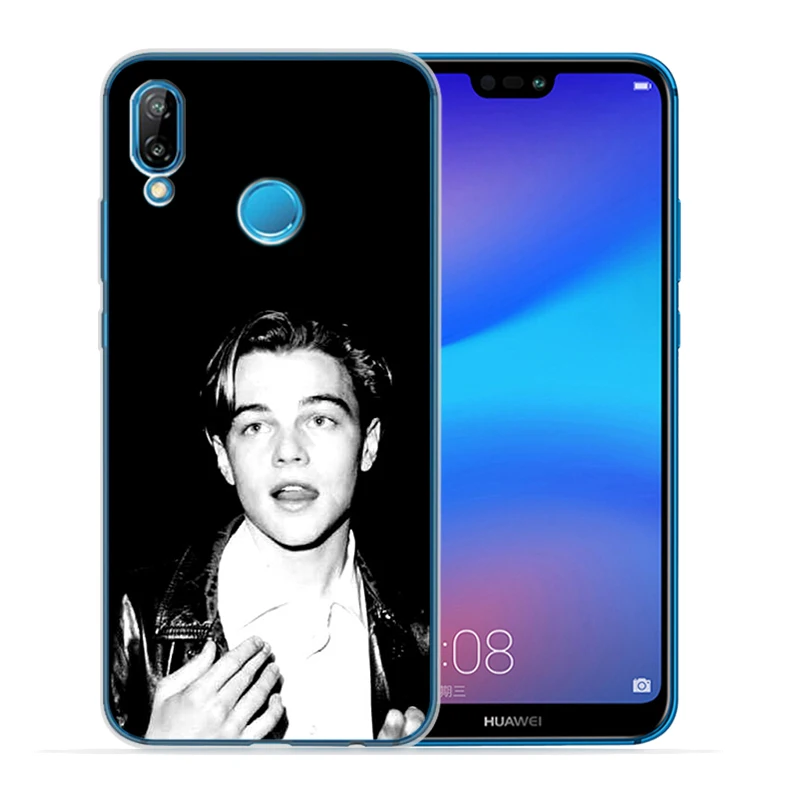 Чехол для телефона с Леонардо ДиКаприо супер звезда Huawei P9 P10 P20 P30 Plus Pro Lite Psmart Y6 Y7