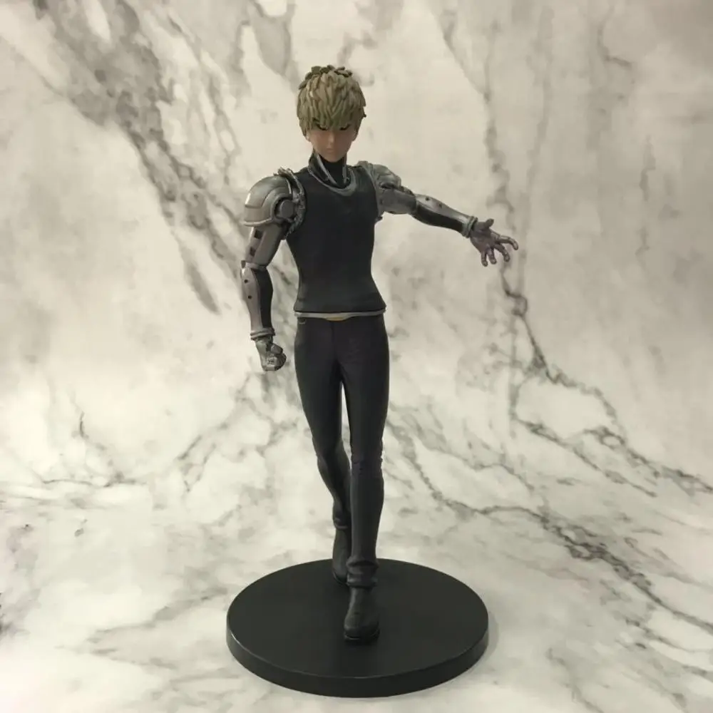 

20cm Anime One Punch Man Figure Toy Devil transforms people Genos PVC Action Figure Model Doll Collectible Kids Gift