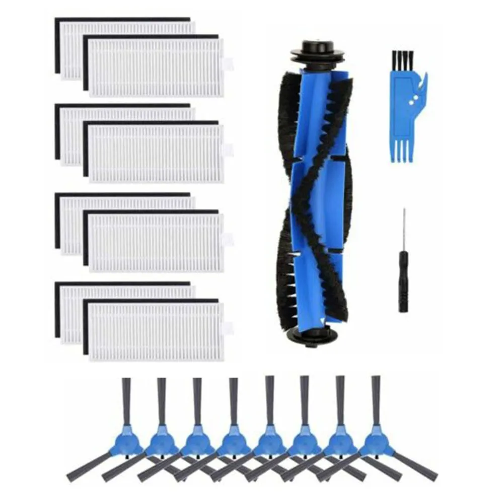 

Brushes Filters Main Cutter Set Brush Replacement Parts And Accessories For Kyvol Cybervac E20, E30, E31 Robot Vacuum Cleaners