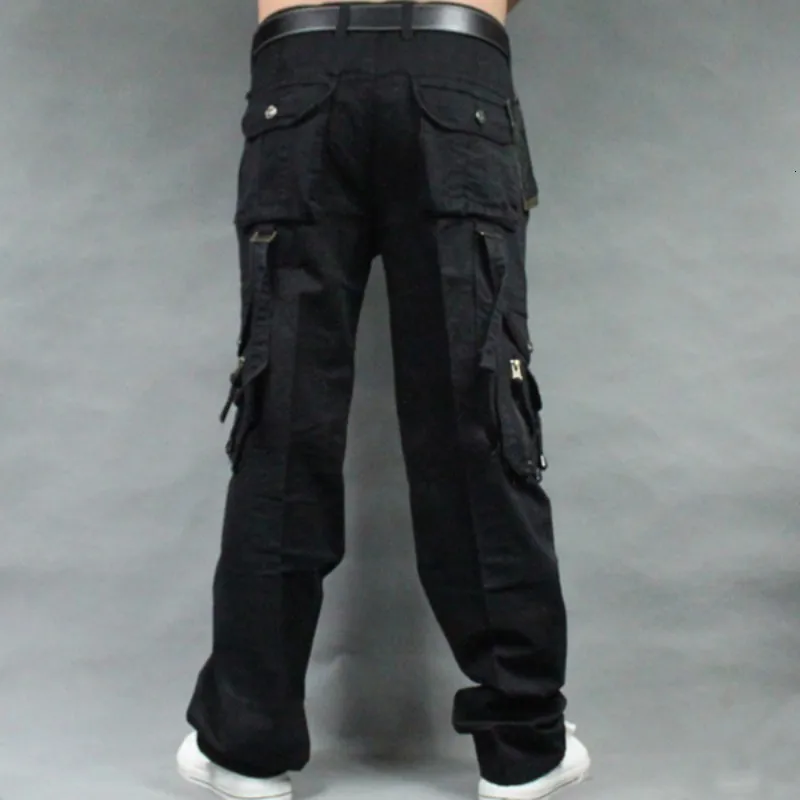 2020 Top Brand Mens Military Cargo Pants Multi-Pockets Baggy Men Casual Trousers Big Size High Quality Army Overalls Male | Мужская