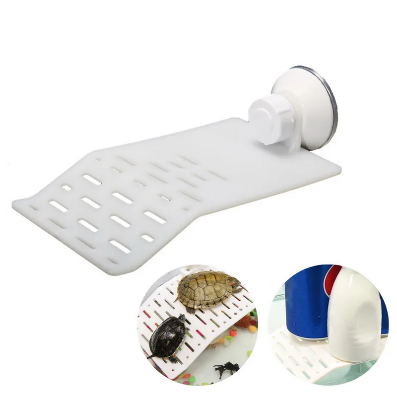 1 шт. пластиковая черепаха декорация платформа гусеничная солнечная крыша остров
