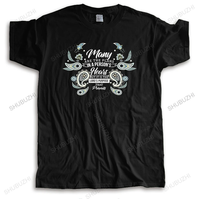 

homme cotton print t shirts many are the plans in a person's heart Beautiful Sunflower summer tee-shirt male fashion casual tops