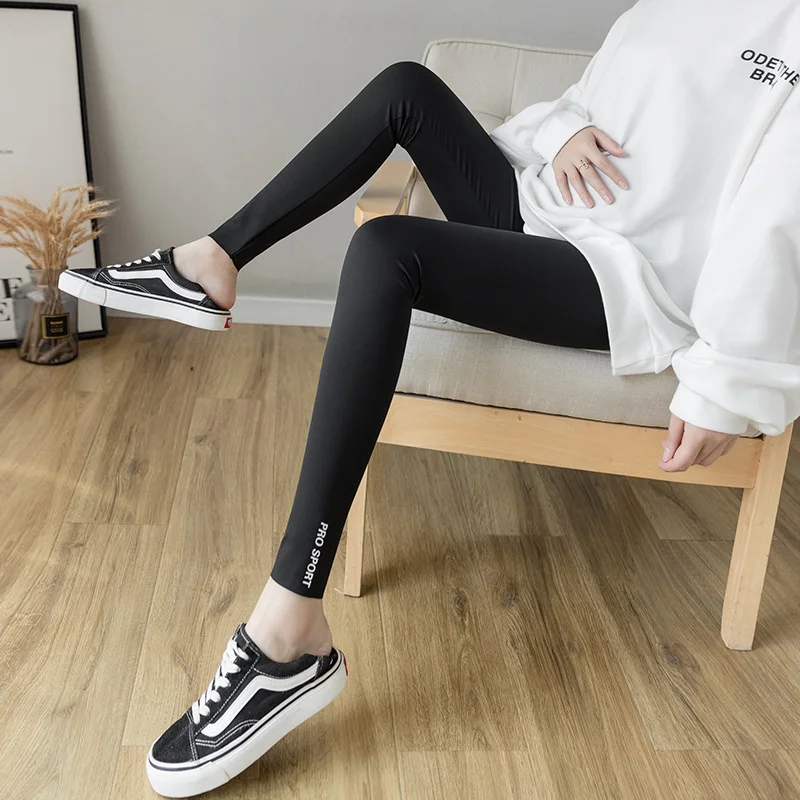 

Newest Women's Solid Color Yoga Pants Pregnant Women's Yoga Pants Black Exercise Pants Leggings
