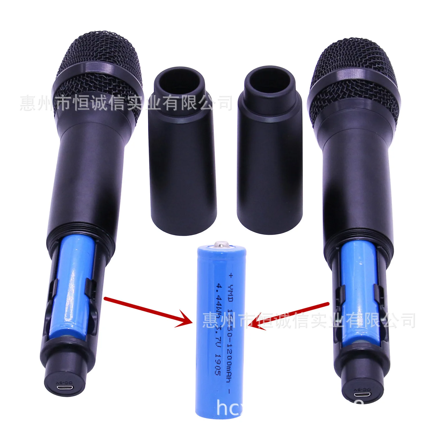 Универсальный беспроводной микрофон One plus Two Home Singing KTV Square Performance Bar yin xiang U Section FM |