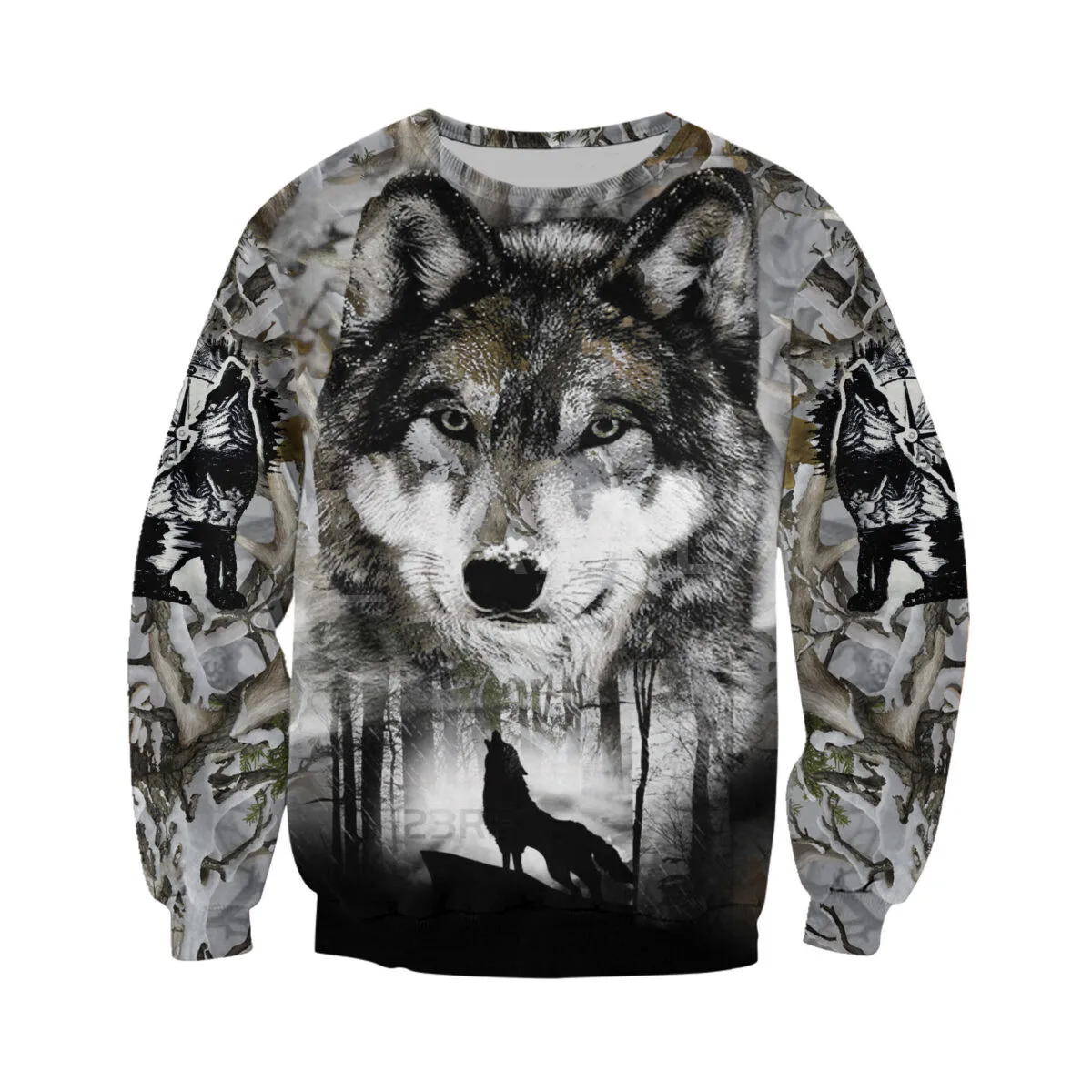 

The Wolf Animal Dark Wolf 3D Print Hoodie Man Women Harajuku Outwear Zipper Pullover Sweatshirt Casual Unisex Jacket Style-2