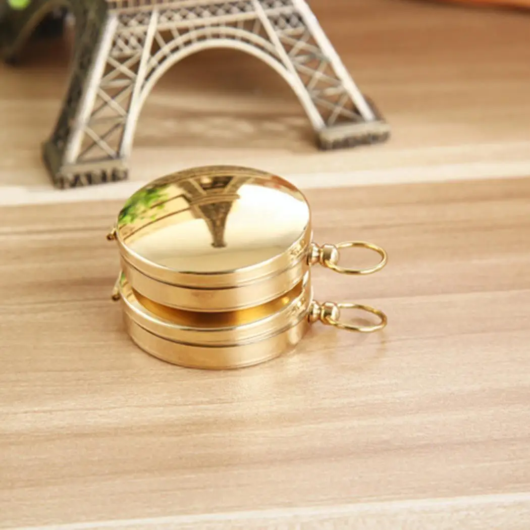 Портативный мини компас открытый многофункциональный металлический