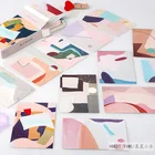 28 шт.набор цветная открытка s Мультфильм сделай сам Ручная открытка для детей симпатичная Цветочная открытка для сообщений канцелярские принадлежности новинка