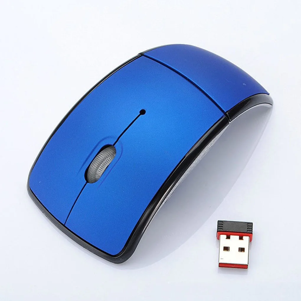 Arc 2.4G Wireless Folding Mouse Cordless Mice USB Foldable Receivers Games Computer Laptop Accessory images - 6