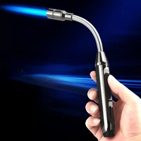 hose spray gun igniter straight into the blue fire electroplating lighter 360 degree rotation windproof kitchen accessories