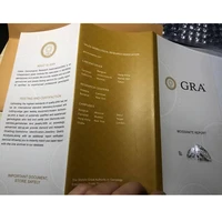 gra gtc cc moissanite report paper the price is not correctjust dont want to order the report without the stone