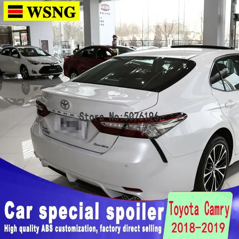 1 шт. глянцевый спойлер на крышу заднего окна для TOYOTA COROLLA 2018 2019 JDM|Спойлеры и