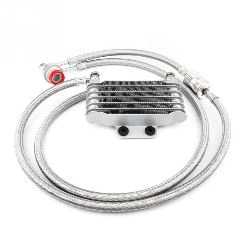 Engine Oil Cooler Cooling Radiator System Kit for Yamaha 100CC-125CC Aluminum | Автомобили и мотоциклы