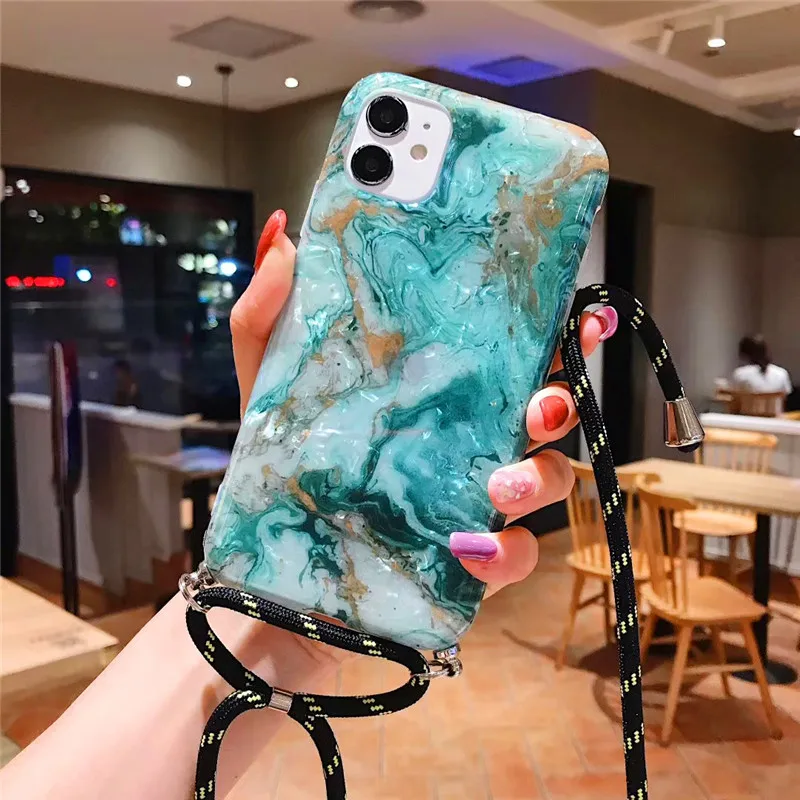 Подходящий для iphone11pro мобильный телефон красное стекло мрамор силиконовый