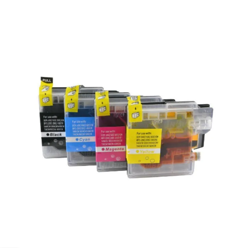 5 uds для LC39 LC60 LC985 LC975 совместим с DCP J125 J315W J515W J140W MFC J265W J410 J415W J220 краска imp|Чернильные