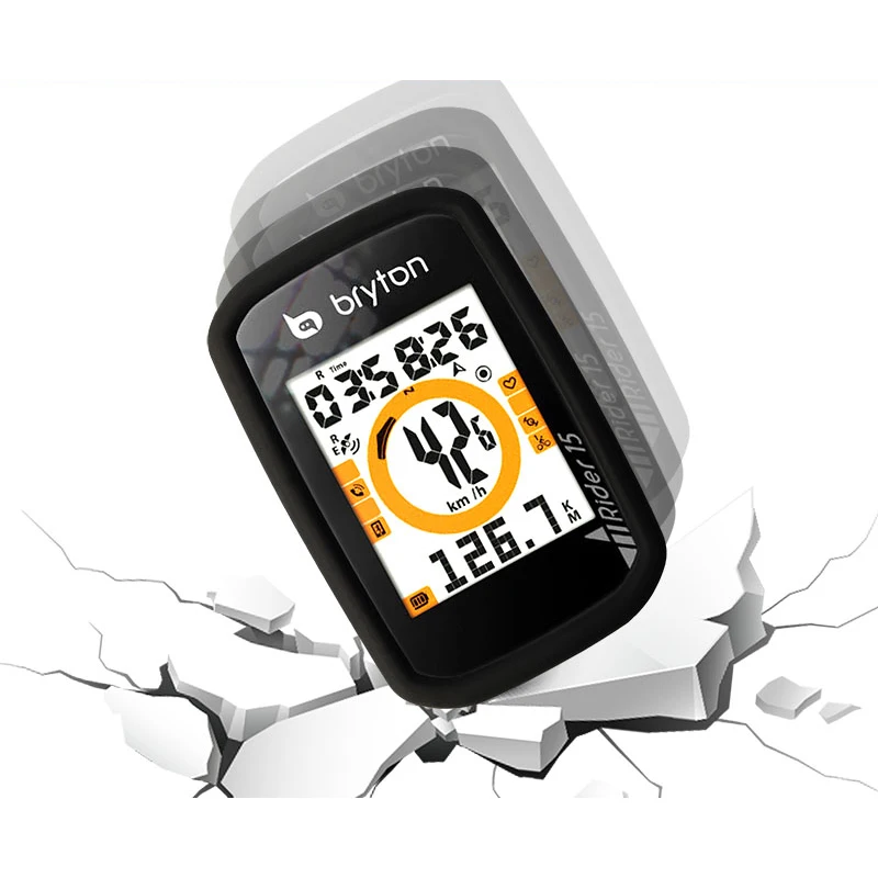Чехол для компьютера Bryton Rider 15 10 универсальный гелевый телефона и Защита экрана R15