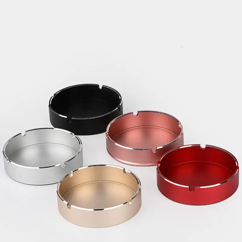 

New aluminum metal ashtray home hotel gift