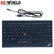 Original New for Lenovo ThinkPad BE Belgian USB Keyboard With Pointing Stick Mouse KU-1255 Tablet PC Laptop Trackpoint 03X8716