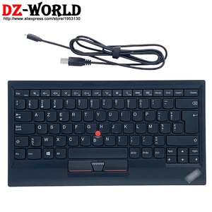 original new for lenovo thinkpad be belgian usb keyboard with pointing stick mouse ku 1255 tablet pc laptop trackpoint 03x8716 free global shipping