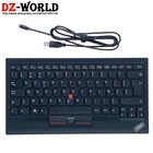 Оригинальный новый для Lenovo ThinkPad Бельгийская usb-клавиатура с джойстик мышь KU-1255 планшетный ПК ноутбук Trackpoint 03X8716